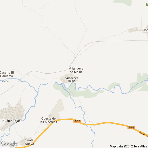 Imagen de Villanueva Mesía mapa 18369 1 