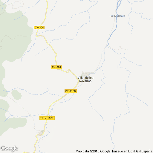 Imagen de Villar de los Navarros mapa 50156 2 