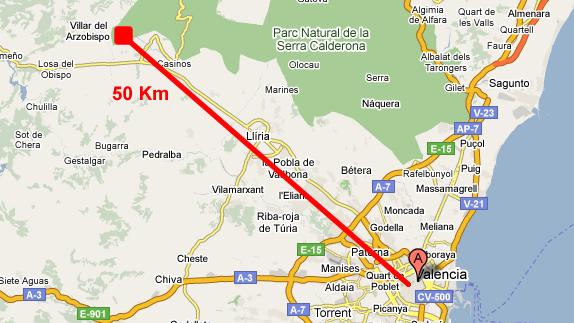 Imagen de Villar del Arzobispo mapa 46170 4 