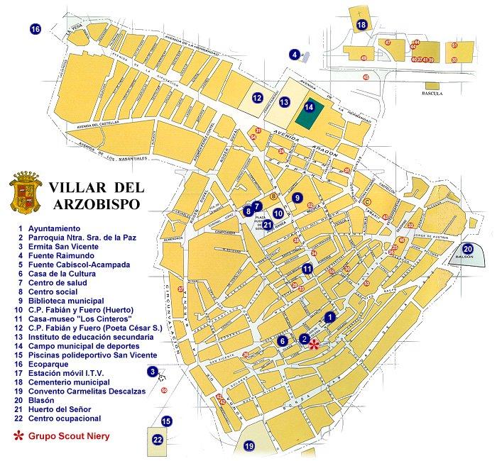 Imagen de Villar del Arzobispo mapa 46170 5 
