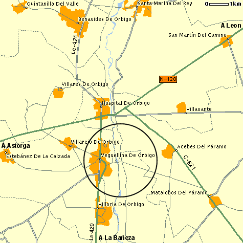 Imagen de Villarejo de Órbigo mapa 24358 5 