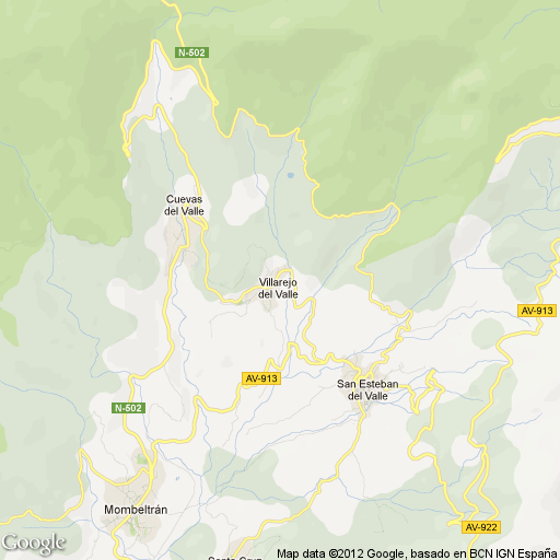Imagen de Villarejo del Valle mapa 05413 1 