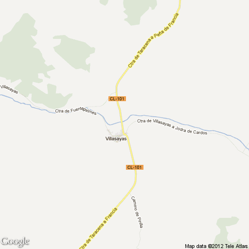 Imagen de Villasayas mapa 42214 2 