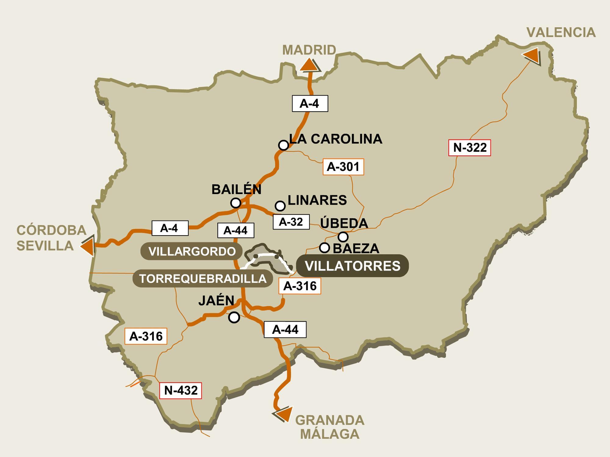 Imagen de Villatorres mapa 23630 1 