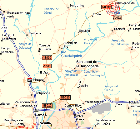 Imagen de Villaverde del Río mapa 41318 2 