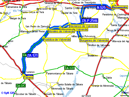 Imagen de Villaveza de Valverde mapa 49697 6 
