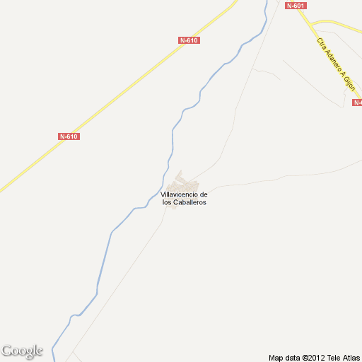 Imagen de Villavicencio de los Caballeros mapa 47676 2 