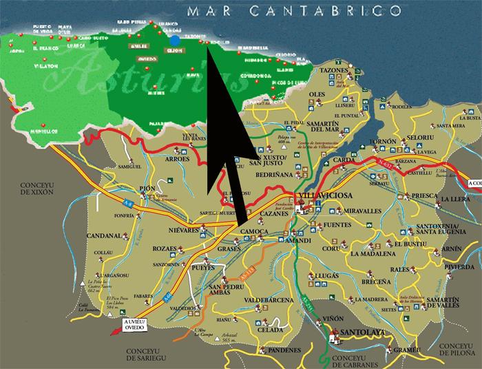 Imagen de Villaviciosa mapa 33315 5 