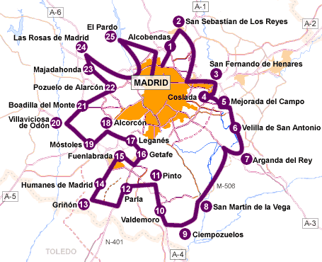 Imagen de Villaviciosa de Odón mapa 28670 3 