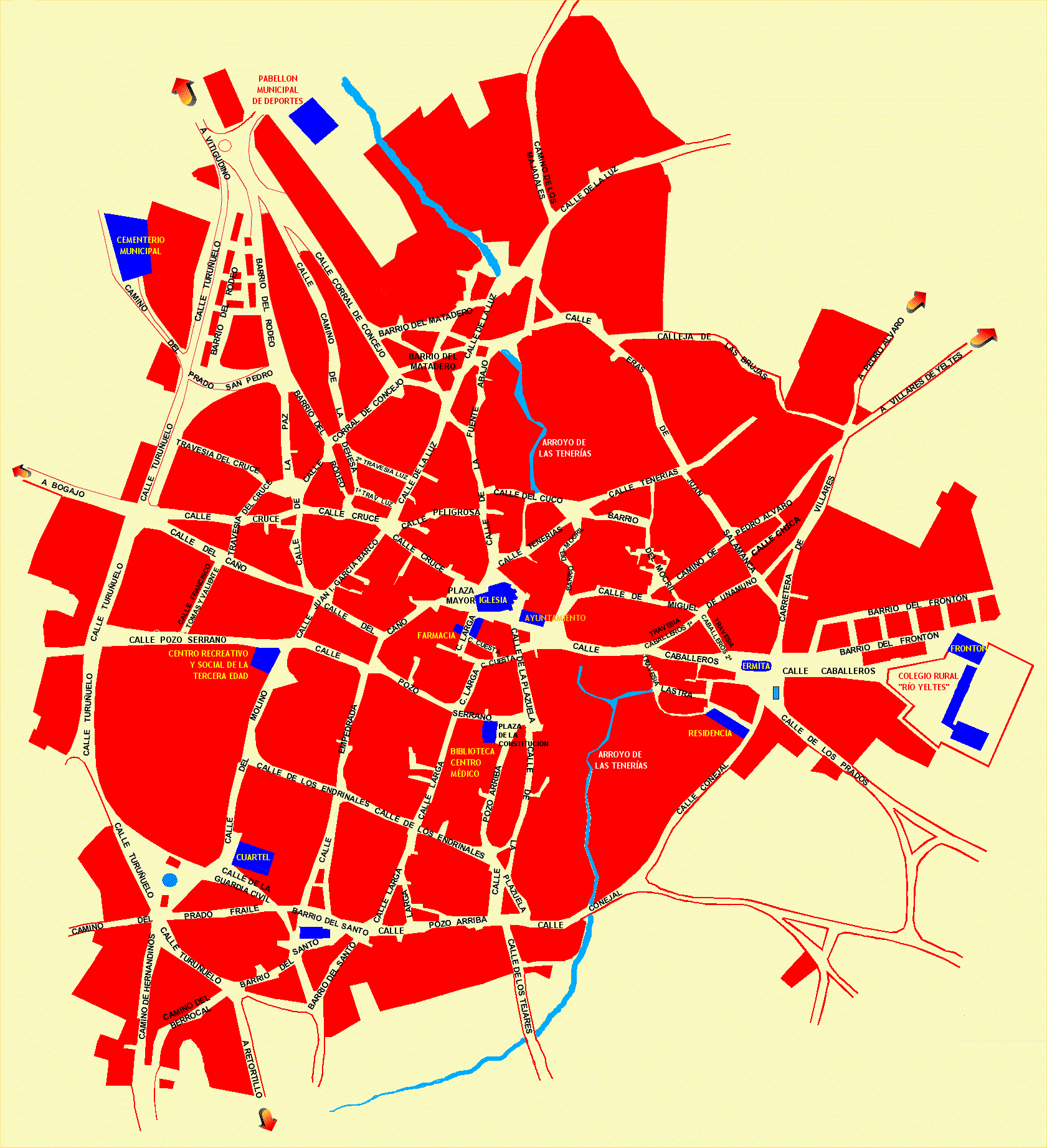 Imagen de Villavieja de Yeltes mapa 37260 3 