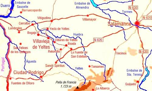 Imagen de Villavieja de Yeltes mapa 37260 5 