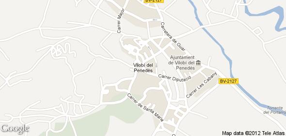 Imagen de Vilobí del Penedès mapa 08735 6 