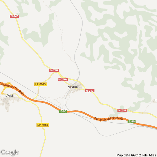 Imagen de Vinaixa mapa 25440 1 