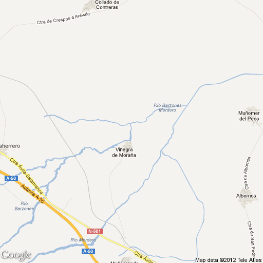 Imagen de Viñegra de Moraña mapa 05309 1 