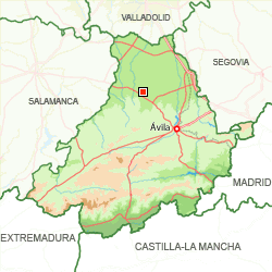Imagen de Viñegra de Moraña mapa 05309 2 