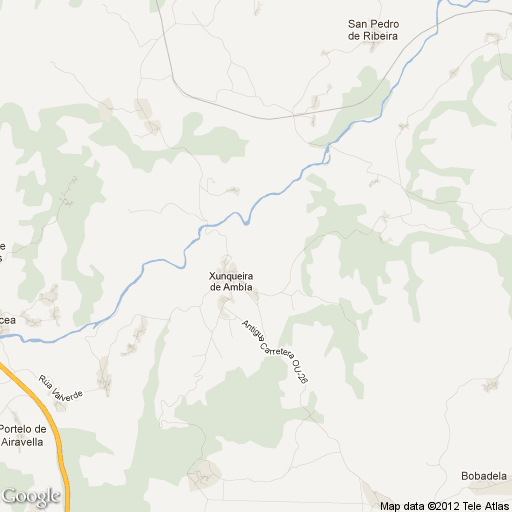 Imagen de Xunqueira de Ambía mapa 32670 1 