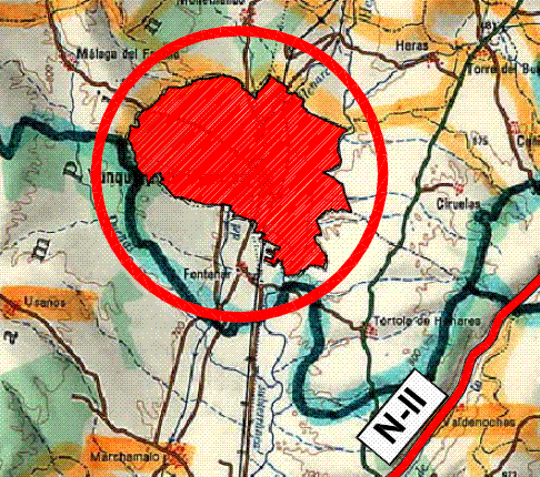 Imagen de Yunquera de Henares mapa 19210 2 