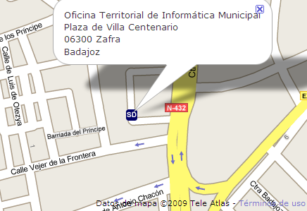 Imagen de Zafra mapa 06300 6 