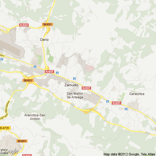 Imagen de Zamudio mapa 48170 1 