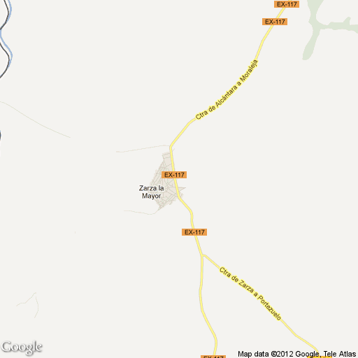 Imagen de Zarza la Mayor mapa 10880 2 