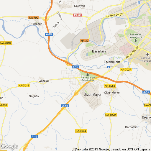 Imagen de Zizur Mayor mapa 31180 4 