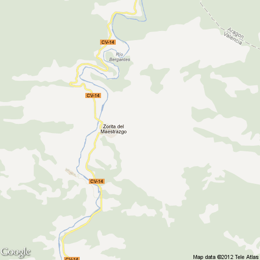 Imagen de Zorita del Maestrazgo mapa 12311 1 